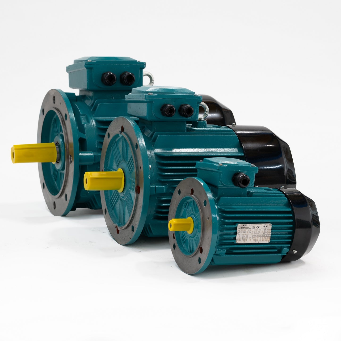 Flanschmotor BM/ATB IE4 1.5kW IEC90S 2P B5 GG